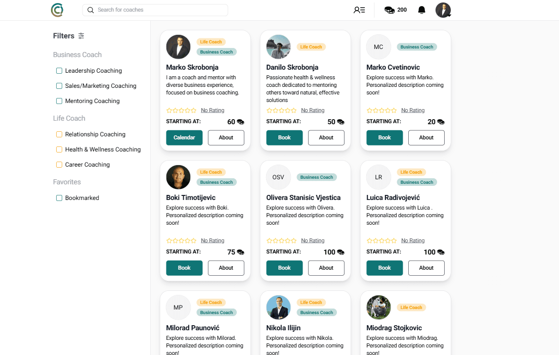 listing